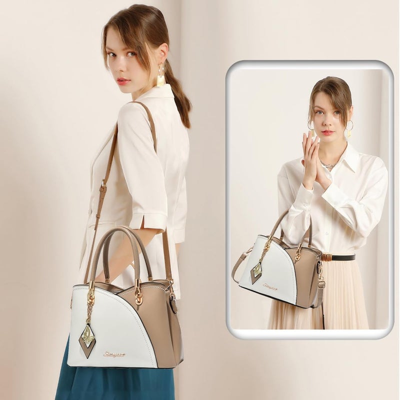 SiMYEER Purses and Handbags Top Handle Satchel Shoulder Bags Messenger Tote Bag for Ladies - Image 3